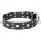 English Bulldog Collar Leather by FDT Artisan "Heavy Metal"