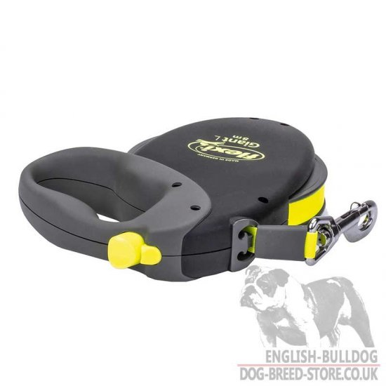 Flexi Retractable Tape Dog Leash Reflective for Medium English Bulldog