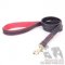 English Bulldog Leash Leather of Exclusive Design "Handicraft"