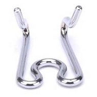 Bulldog Collar Extra Prongs of Chrome-Plated Steel