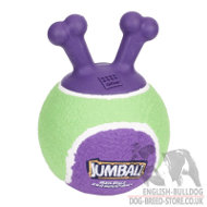 Bulldog Dog Toy Ball "Jumball" with Handles