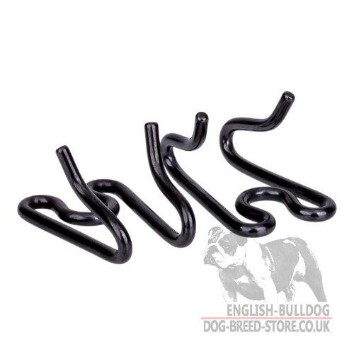 English Bulldog Collar UK, Black Links