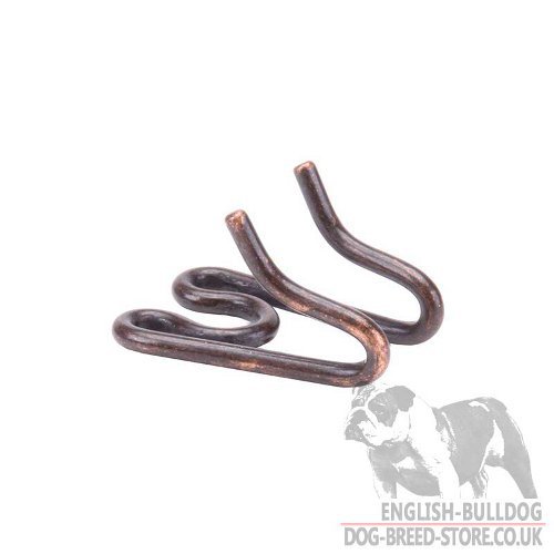 Antique Copper Plated Links for Bulldog Prong Collar 3.99 mm